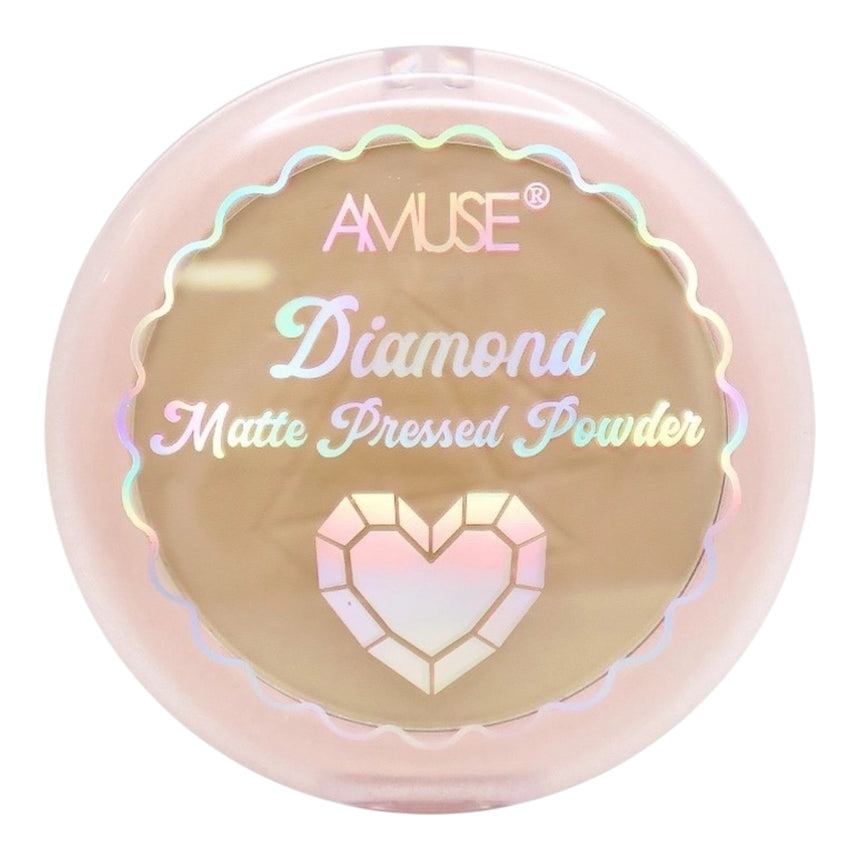 Polvos Compactos Amuse Diamond Matte Pressed Powder