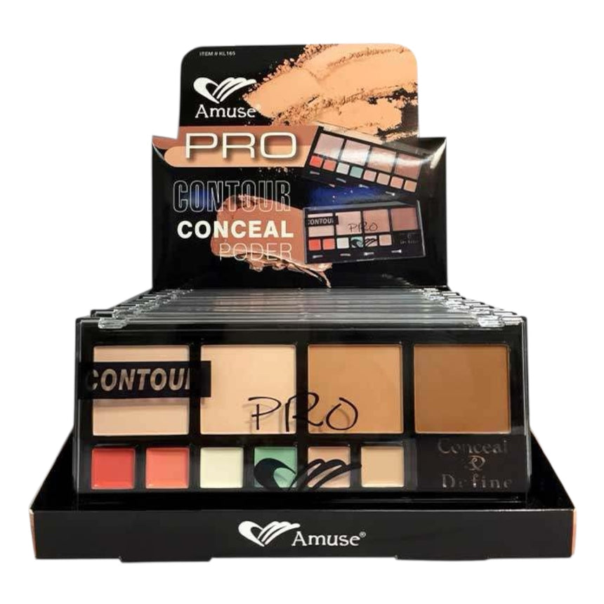 Paleta de Contornos y Correctores Amuse Pro Contour Conceal