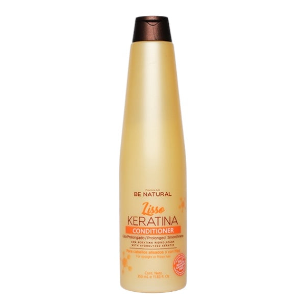 Acondicionador Be Natural Lisso Keratina 350ml