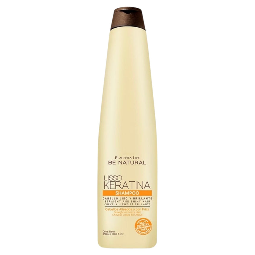 Shampoo Be Natural Lisso Keratina 350ml