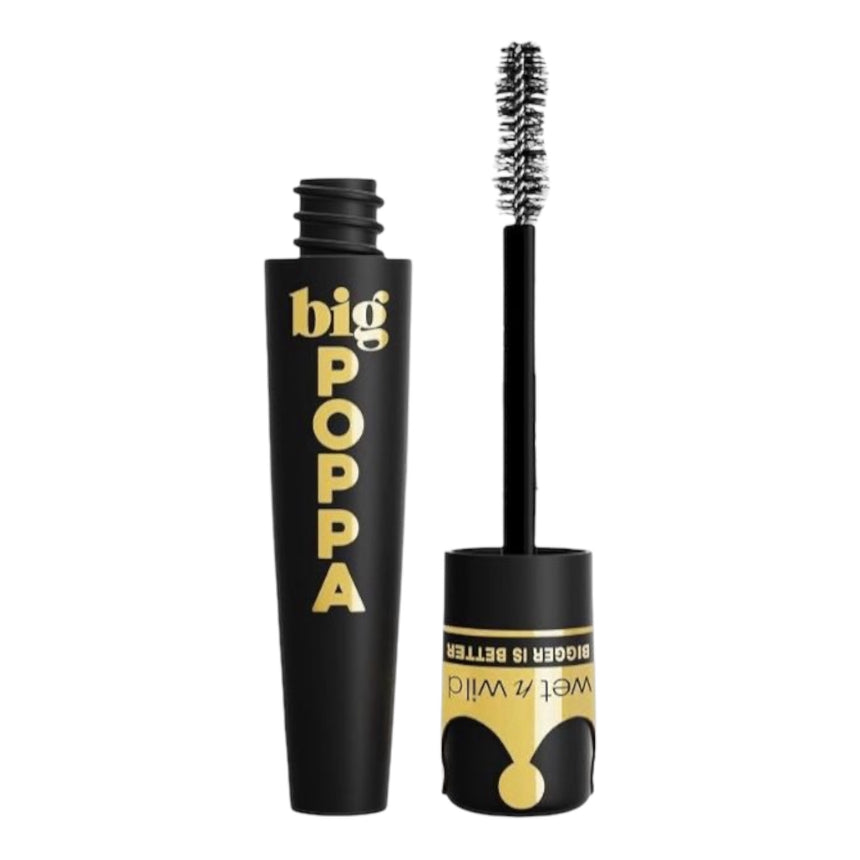 Máscara de Pestañas Wet n’ Wild Big Poppa Blackest Black