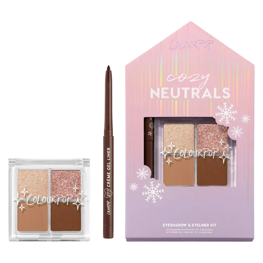 Kit de Ojos Colour Pop Cozy Neutrals