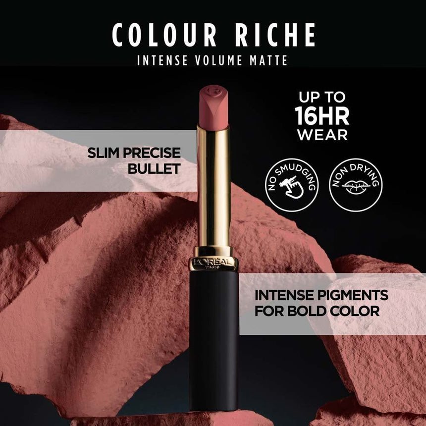 Labial Mate L’Oréal Colour Riche Intense Volume Matte Lipstick