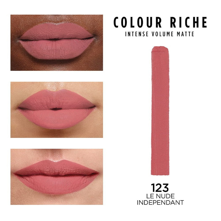 Labial Mate L’Oréal Colour Riche Intense Volume Matte Lipstick