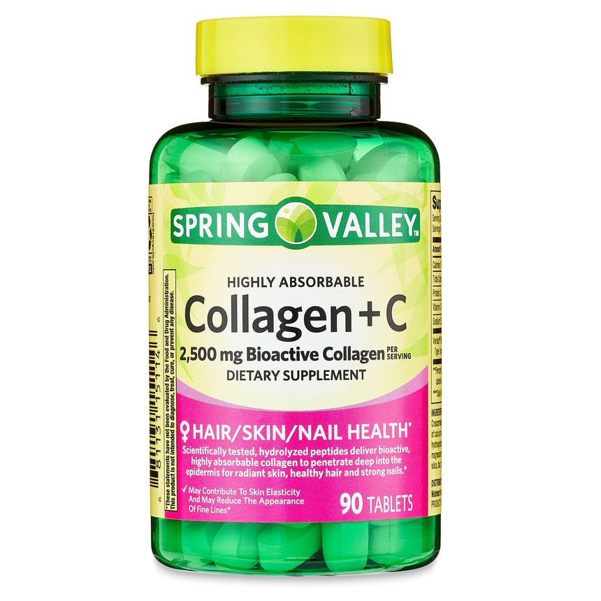 Al por Mayor Tabletas de Colageno Spring Valley Colagen + C 90uni