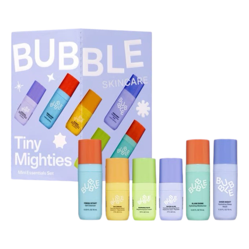 Kit de Skincare Bubble Tiny Mighties Mini Essential Set