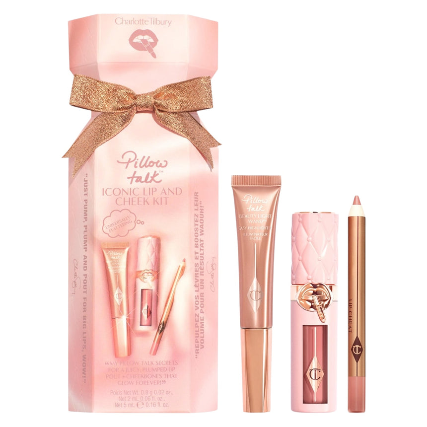 Kit Labios y Mejillas Iconicas Charlotte Tilbury Lip and Cheek Trio Makeup Gift Set