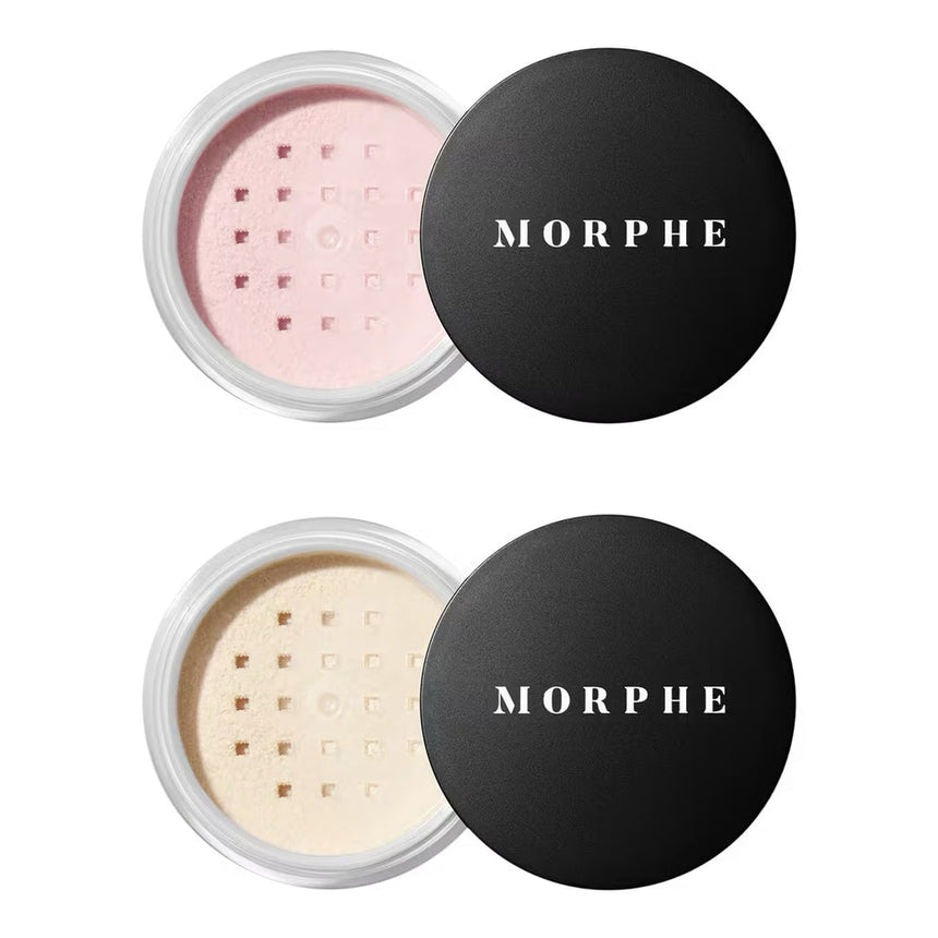 Duo de Polvos Sueltos Morphe Totally Set Mini Brighten & Set Powder