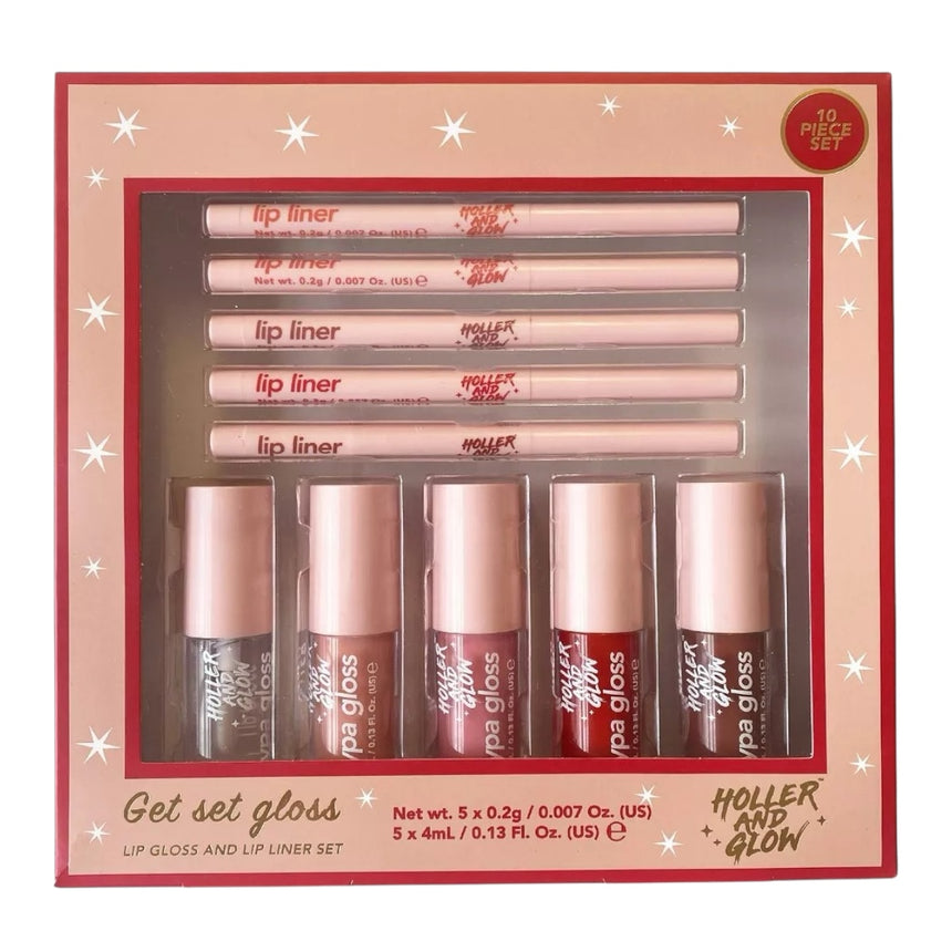 Kit de Labios Holler and Glow Get Set Gloss