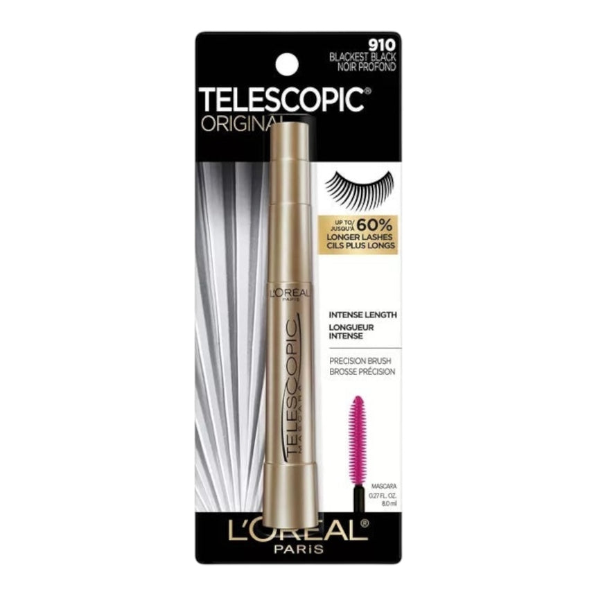 Máscara de Pestañas L’Oréal Telescopic Longueur Máscara Noir
