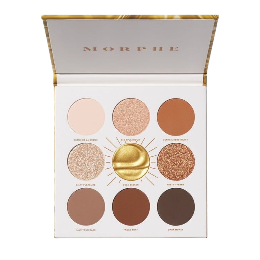 Sombras Morphe Gold Seeker Artistry Palette Eyeshadow