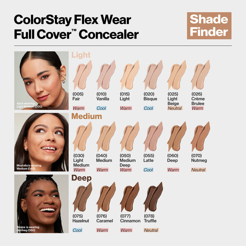 Corrector Revlon Flex Wear Full Cover Concealer ￼
