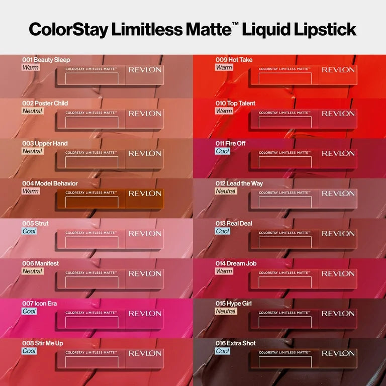 Labial Mate Revlon ColorStay Limitless Matte Liquid Lipstick