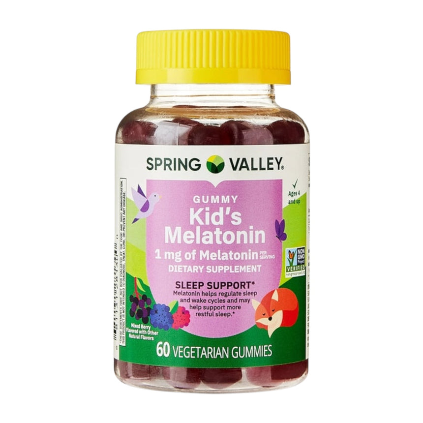 Gomitas de Melatonina Spring Valley Kids 1mg 60uni