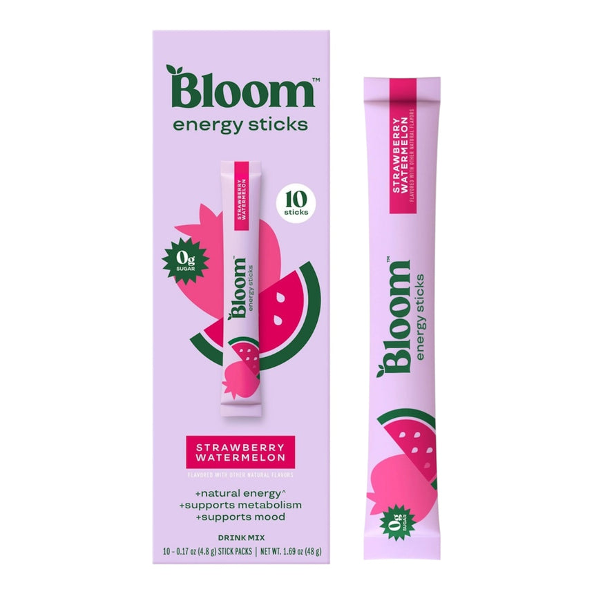 Pack de Polvos Digestivos Bloom Nutrition Natural Energy Stick Packs 10uni