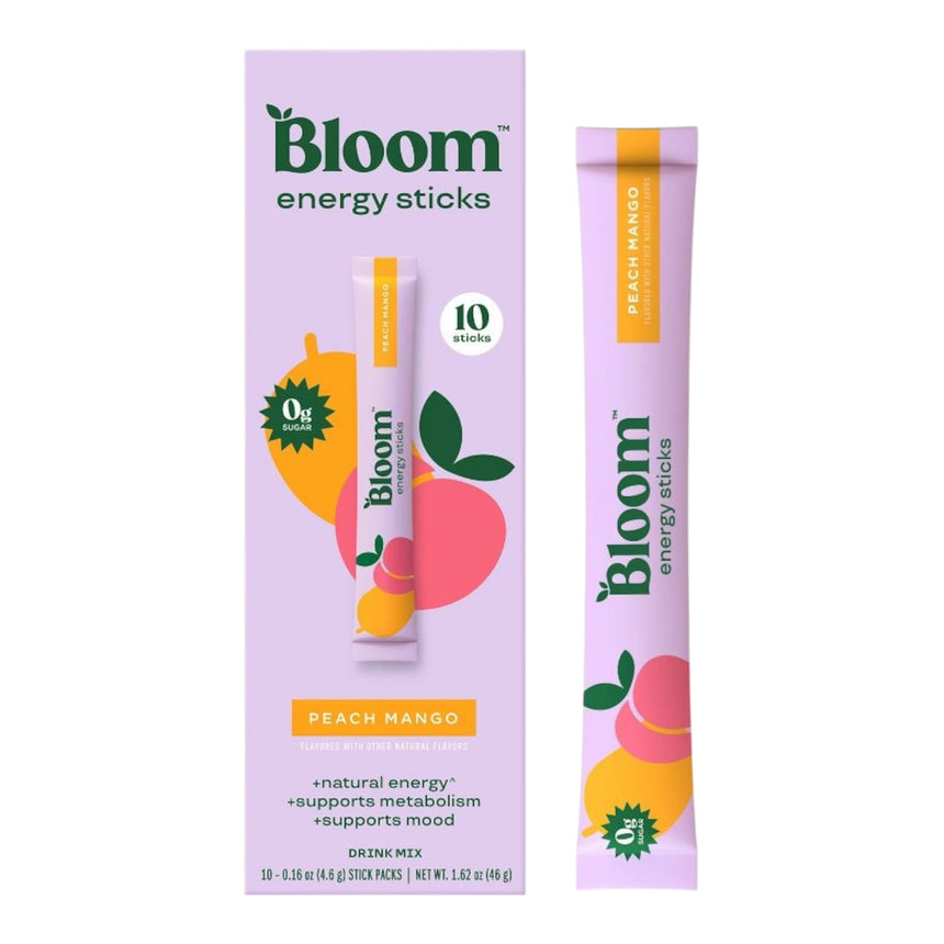 Pack de Polvos Digestivos Bloom Nutrition Natural Energy Stick Packs 10uni