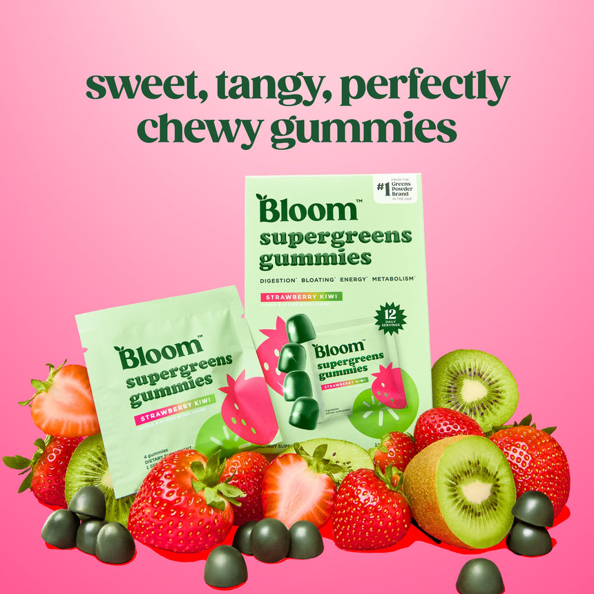 Gomitas de Bloom Nutrition Supergreens Gummies