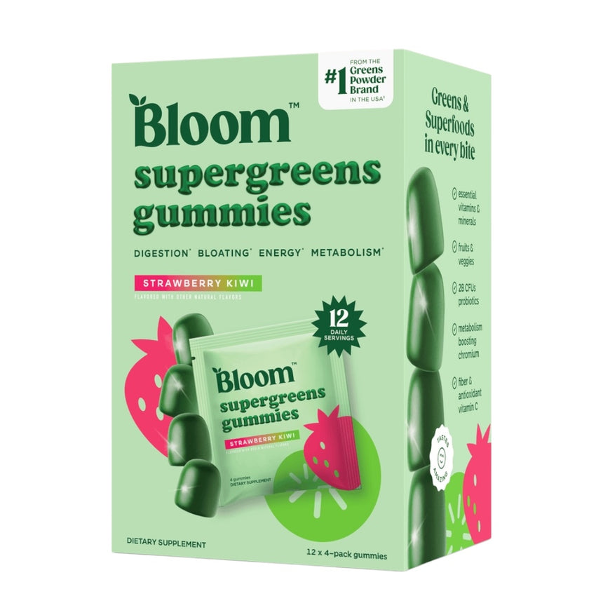 Gomitas de Bloom Nutrition Supergreens Gummies