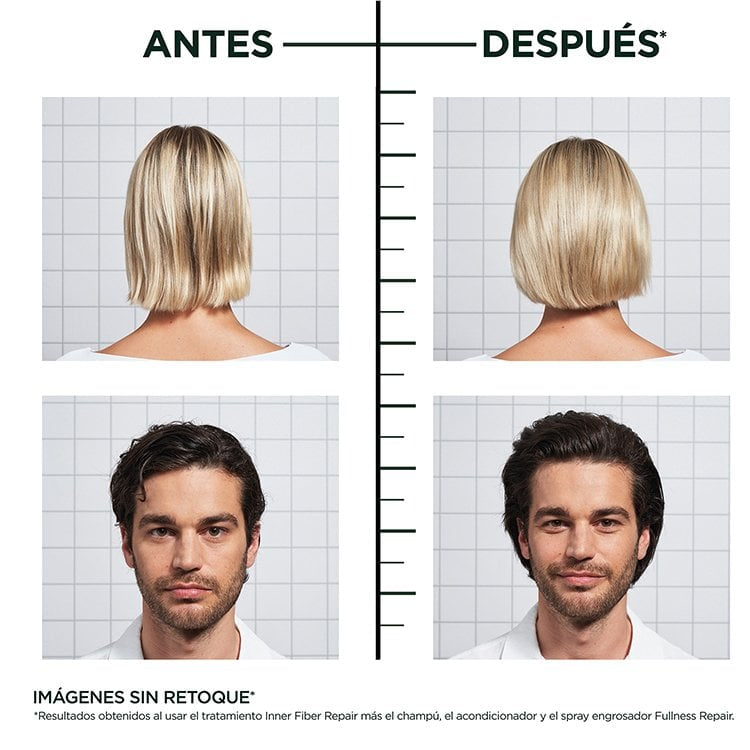 Spray de Volumen para Cabello Garnier Fructis Hair Filler Polypeptides Fullness Repair Thickening Spray