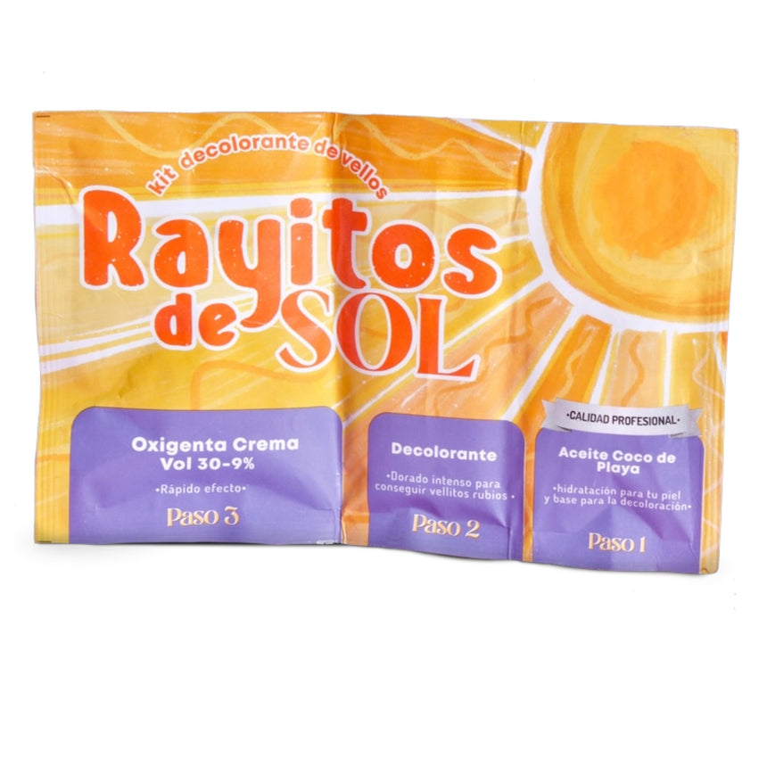 Al por Mayor Kit Decolorante de Vello Rayitos de Sol