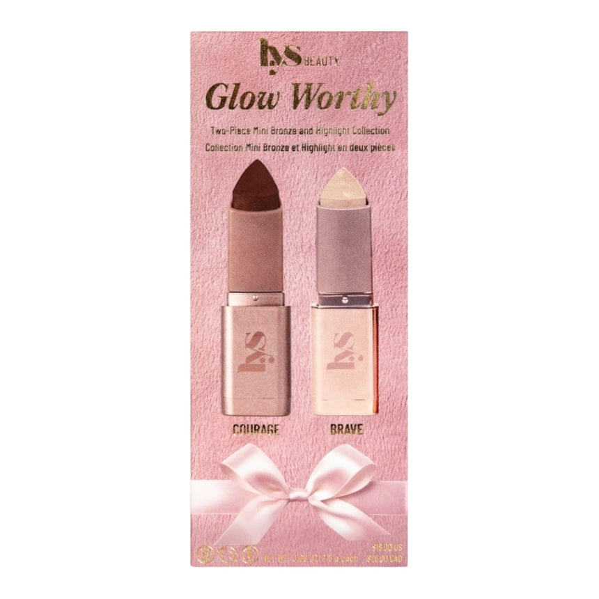 Dúo de Bronceador e Iluminador Lys Glow Worthy Two Piece Mini Bronze and Highlight Collection