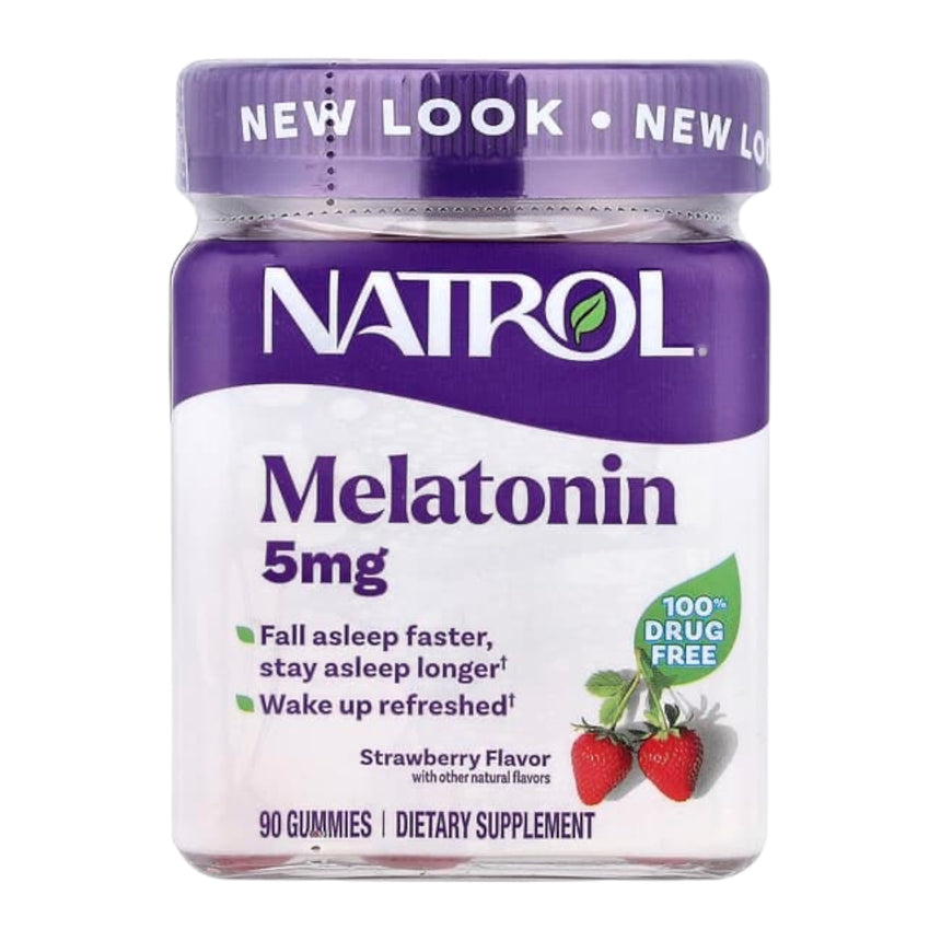 Gomitas para Dormir de Melatonina Natrol Melatonin Sleep 5mg 90uni