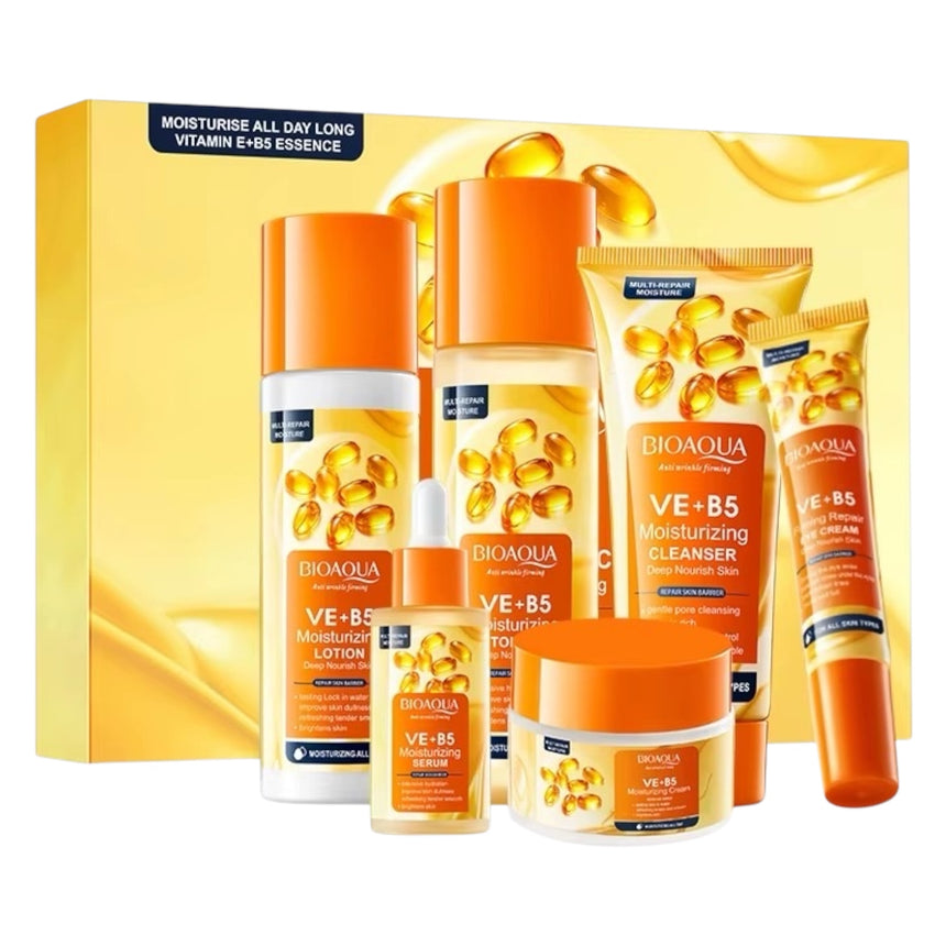 Kit de Skincare para Reparación de Arrugas Bioaqua VE + B5
