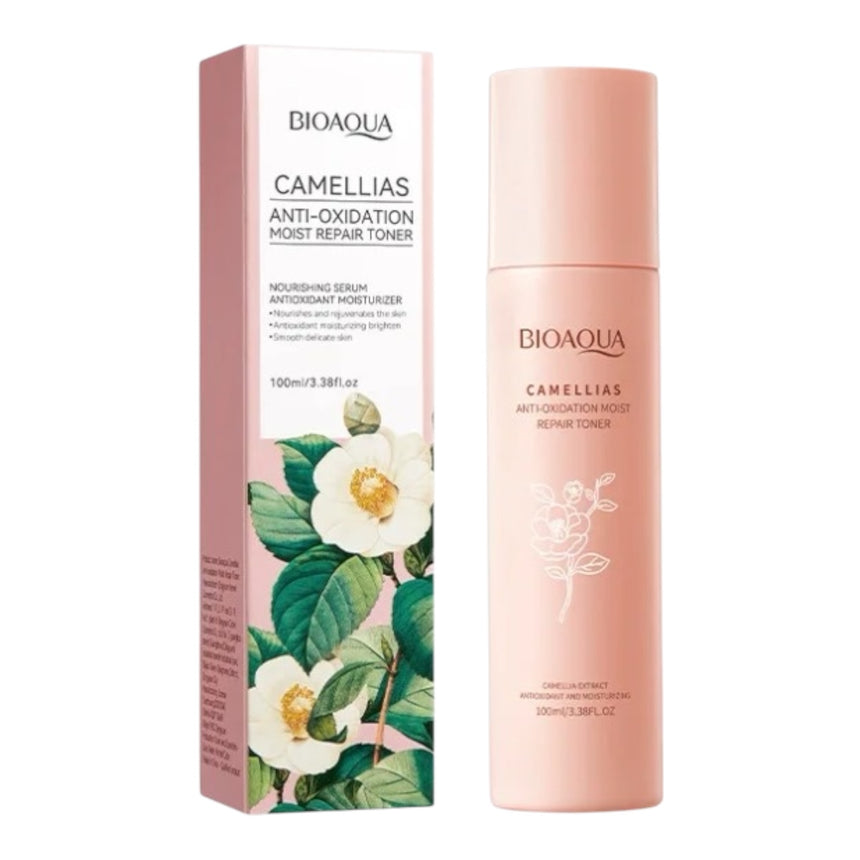Tónico Antiedad Bioaqua Camelias Anti Oxidantion Moist Repair Tóner 100ml
