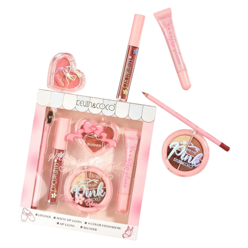 Kit de Maquillaje Kevin & Coco Pink Dream Set
