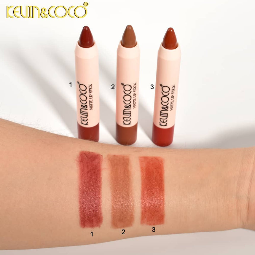 Trío de Labiales en Barra Kevin & Coco 3 Colors Spring Blooming Lipstick