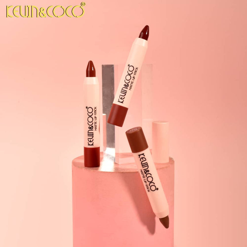 Trío de Labiales en Barra Kevin & Coco 3 Colors Spring Blooming Lipstick