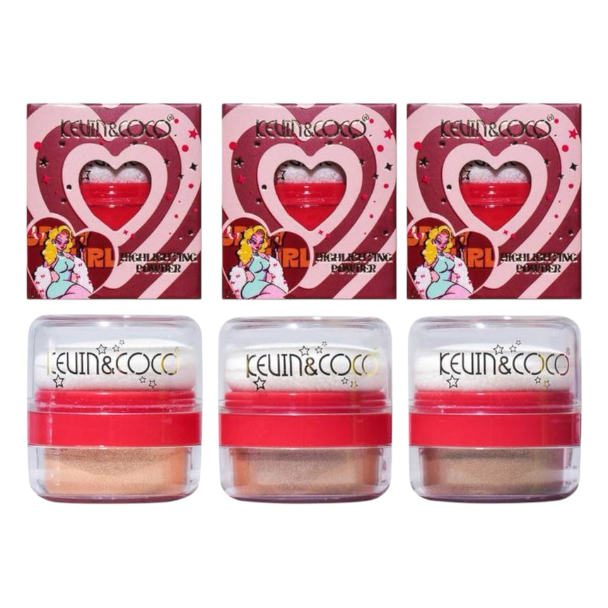 Iluminador Corporal en Polvo Kevin & Coco Highlighting Powder