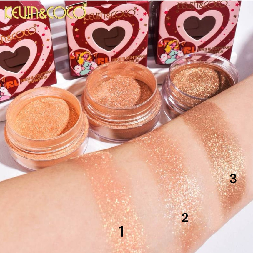 Iluminador Corporal en Polvo Kevin & Coco Highlighting Powder