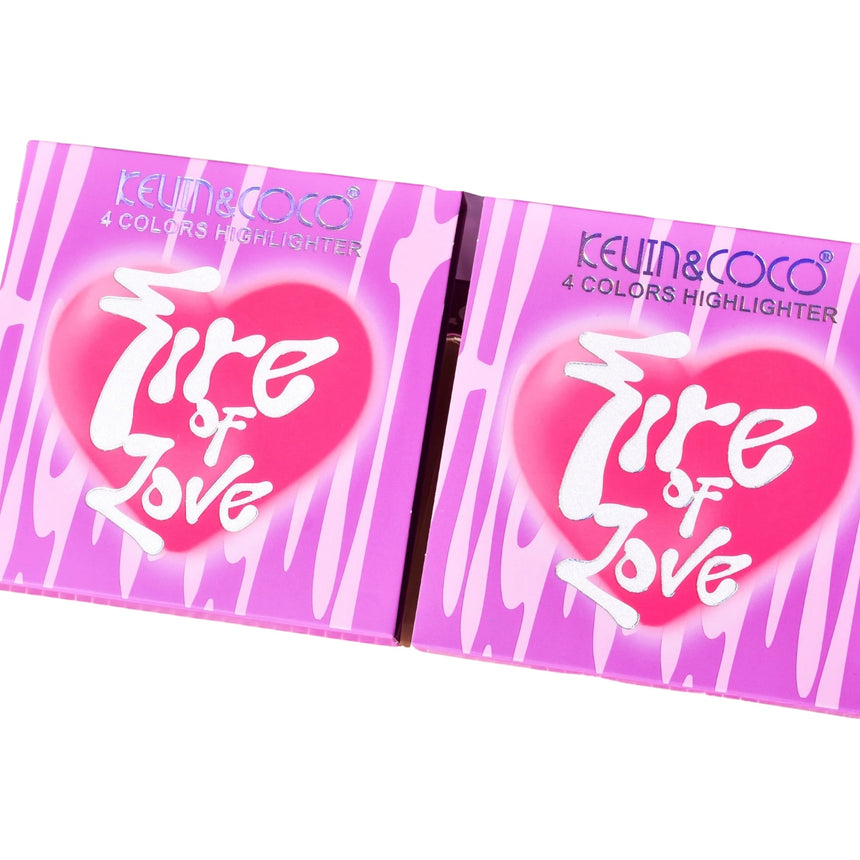 Paleta de Iluminadores Kevin & Coco Fire of Love Highlither