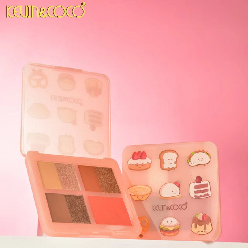 Al por Mayor Paleta de Polvo y Rubor Kevin & Coco Magical Heart Loose Powder & Blush Duo