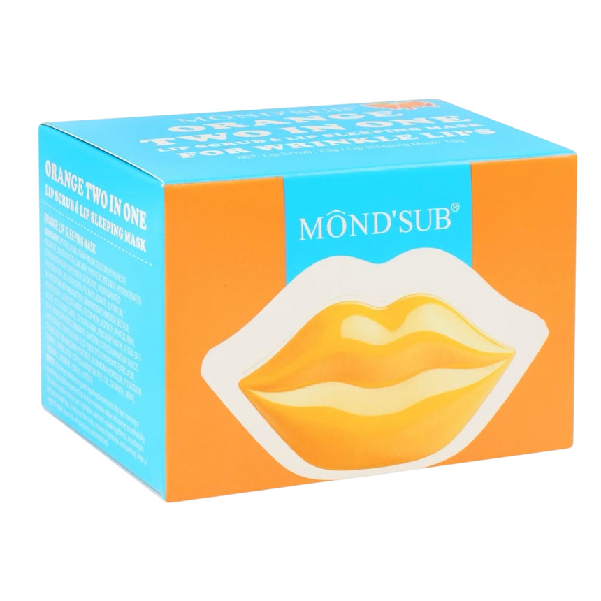 Exfoliante y Mascarilla de Labios Mondsub Orange Two in One Lip Scrup and Mask