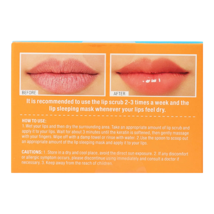 Exfoliante y Mascarilla de Labios Mondsub Orange Two in One Lip Scrup and Mask