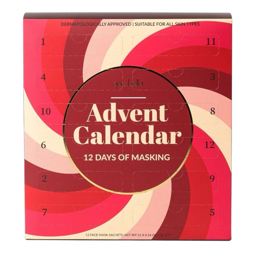 Al por Mayor Calendario de Adviento de Mascarillas Que Bella Advent Calendar 12 days of Masking Gift Set
