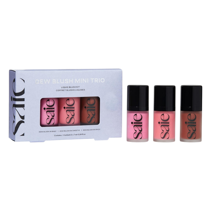 Rubor Líquido Saie Mini Dew Blush Trio Gift Set