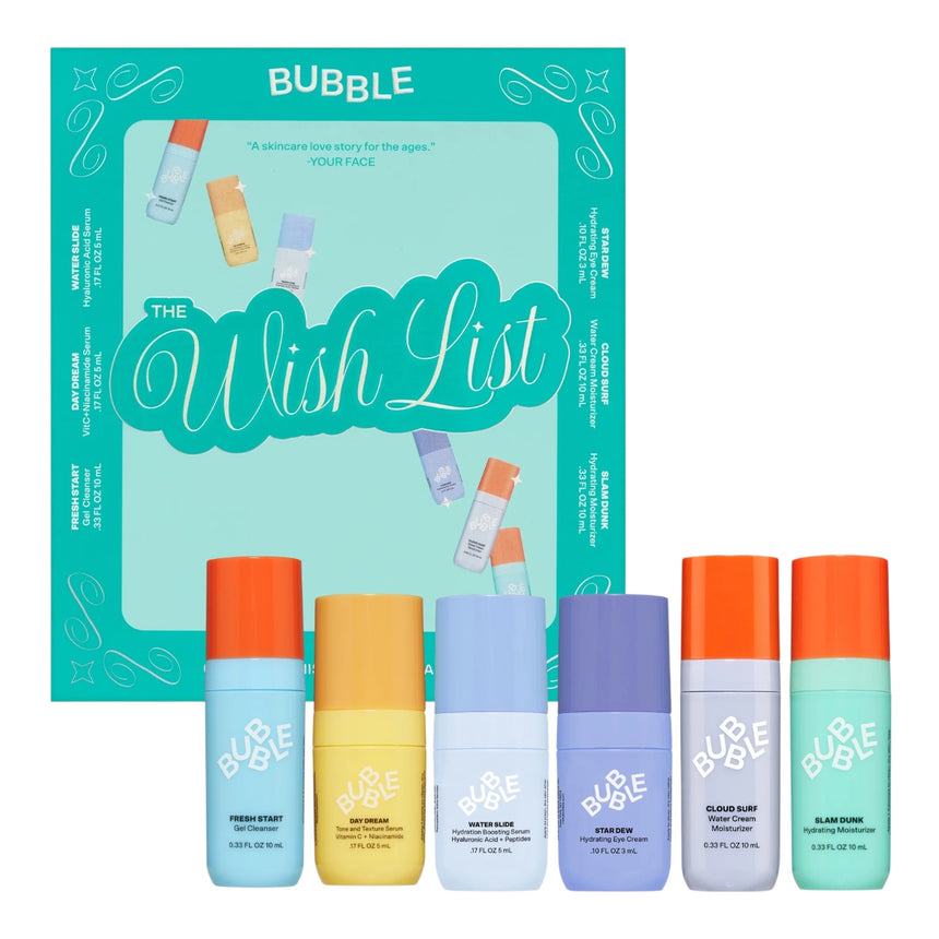 Kit de Skincare Bubble The Wish List