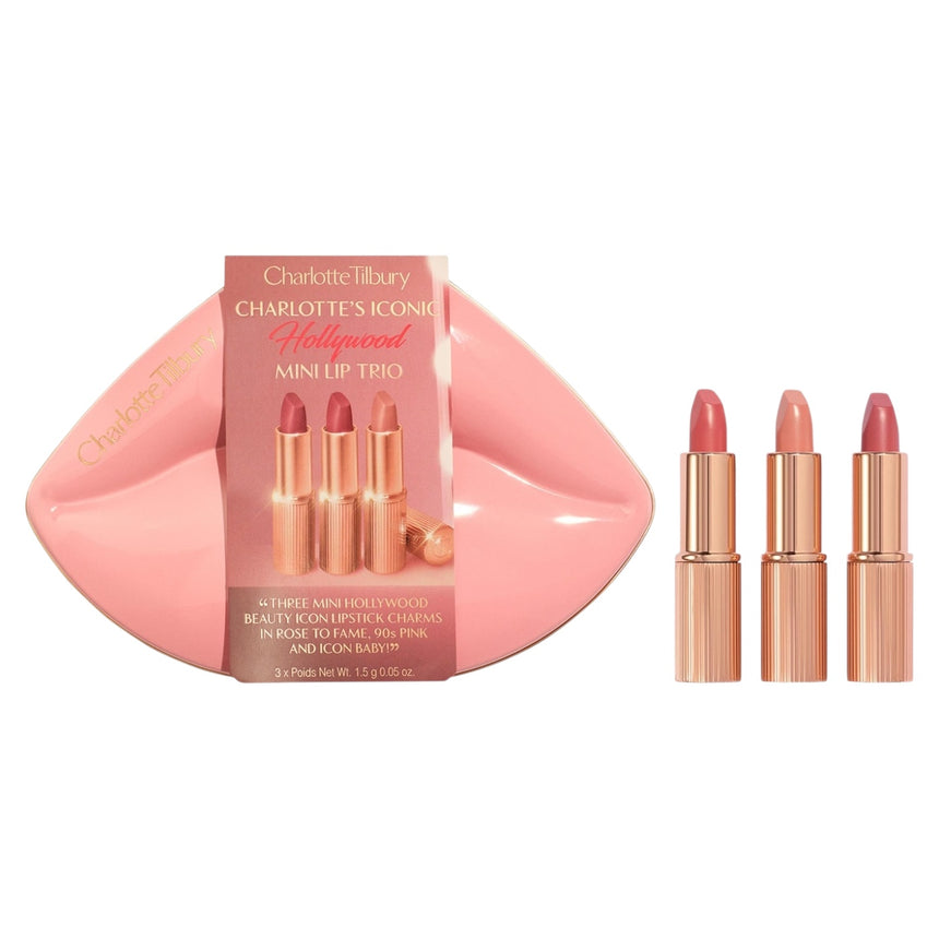 Al por Mayor Kit de Labios Charlotte Tilbury Mini Iconic Hollywood Lipstick Trio