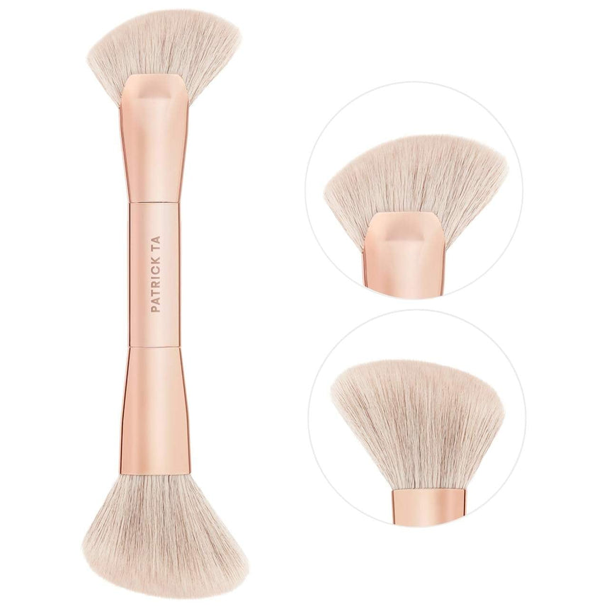 Dúo de Brocha Patrick Ta Precision Dual Ended Sculpting Brush