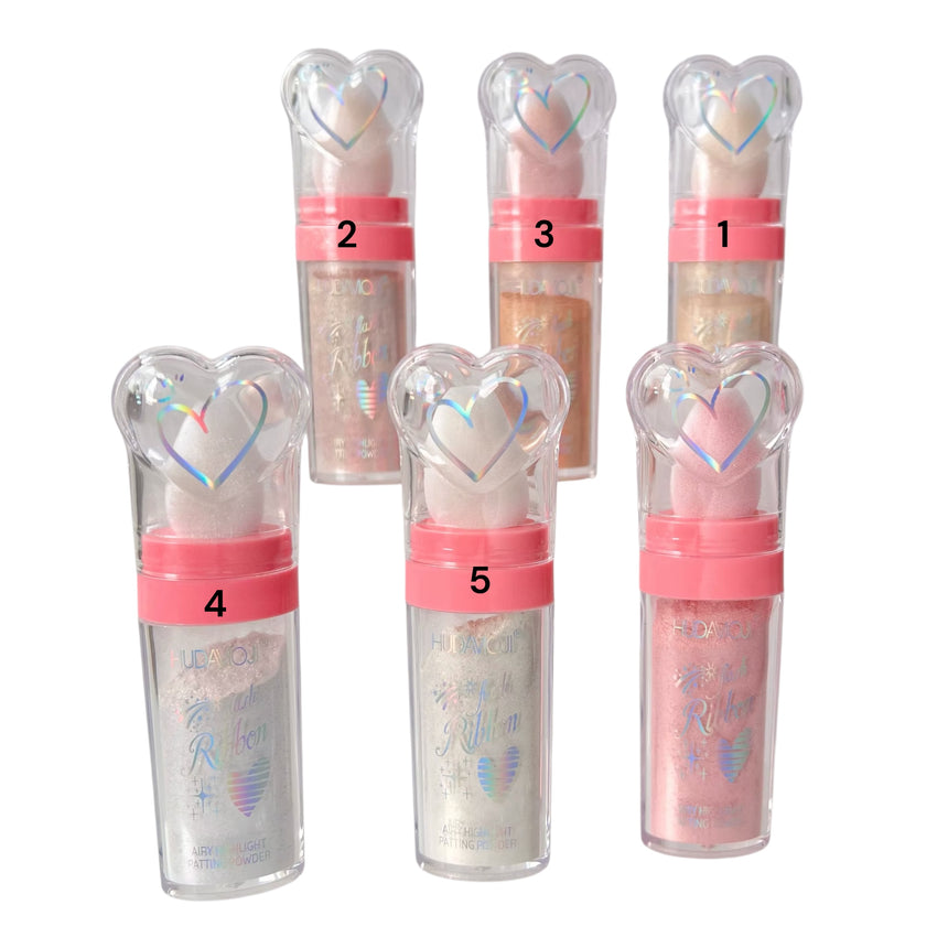 Iluminador Corporal Hudamoji Flash Ribbbon Airy Highlight