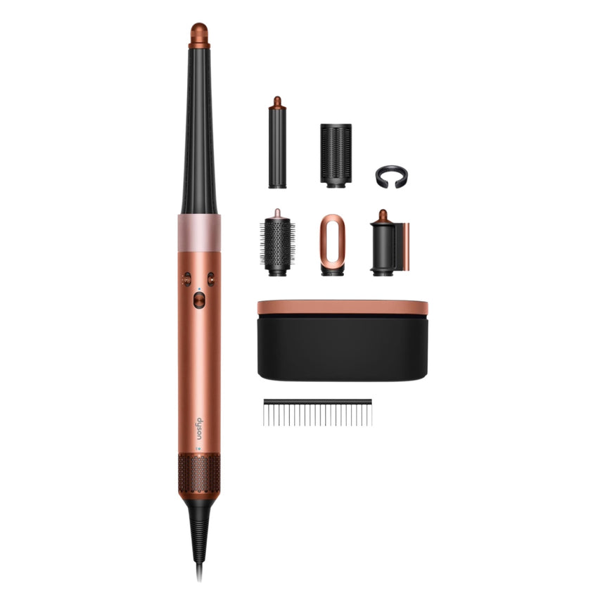 Secadora Multifuncional Dyson Limited Edition Airwrap ID Multi Styler for Straight to Wavy Hair in Amber Silk