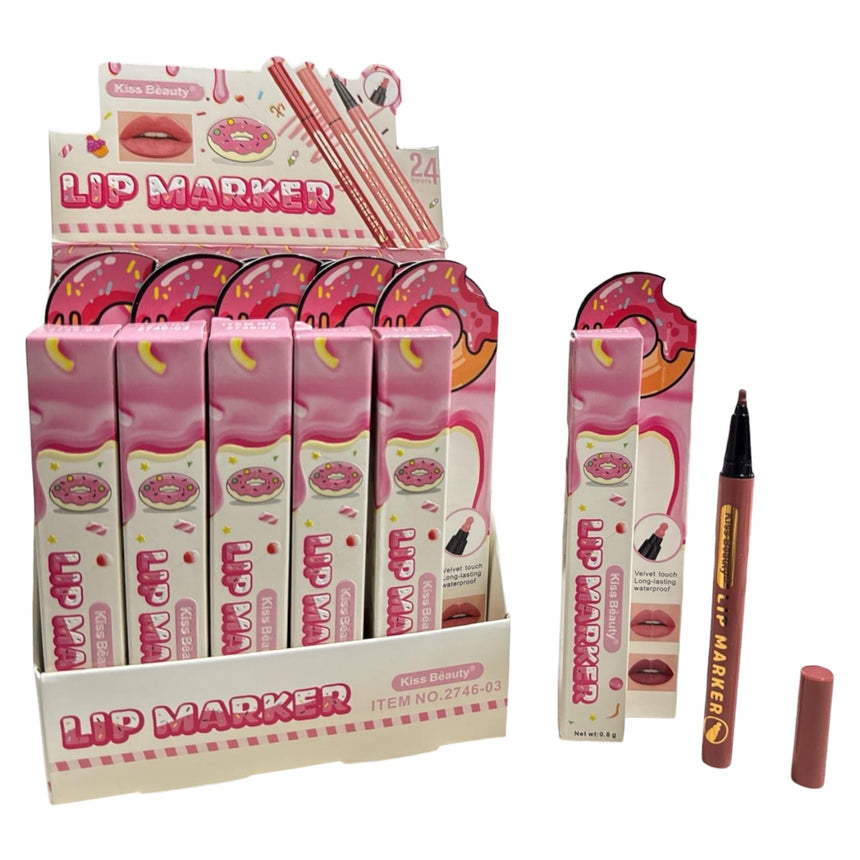 Marcador de Labios Kiss Beauty Lip Marker