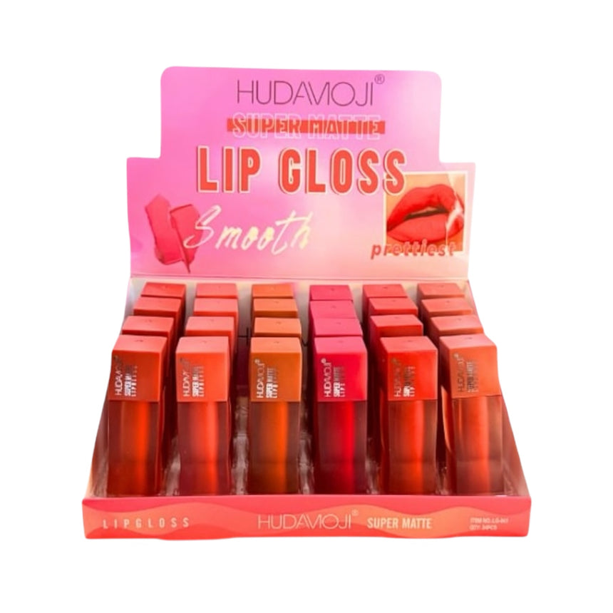Labial Mate Hudamoji Super Matte Lip Gloss