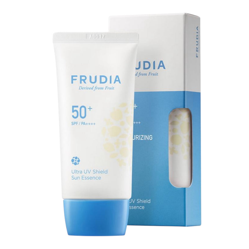 Protector Solar Coreano y Vegano para Piel Mixta Frudia Ultra Uv Shield Sun Essence Moisturizing Spf50+ PA