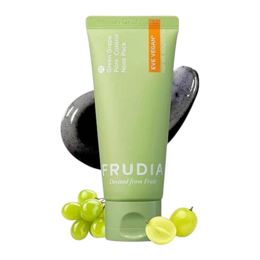 Mascarilla de Poros Coreano y Vegano Frudia Green Grape Pore Control Nose Pack 60g