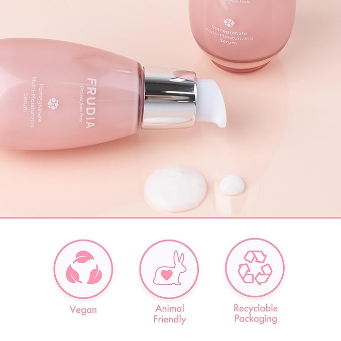 Serum Hidratante Coreano y Vegano de Granada Frudia Serum Nutri Moisturizing Pomegranate 50g