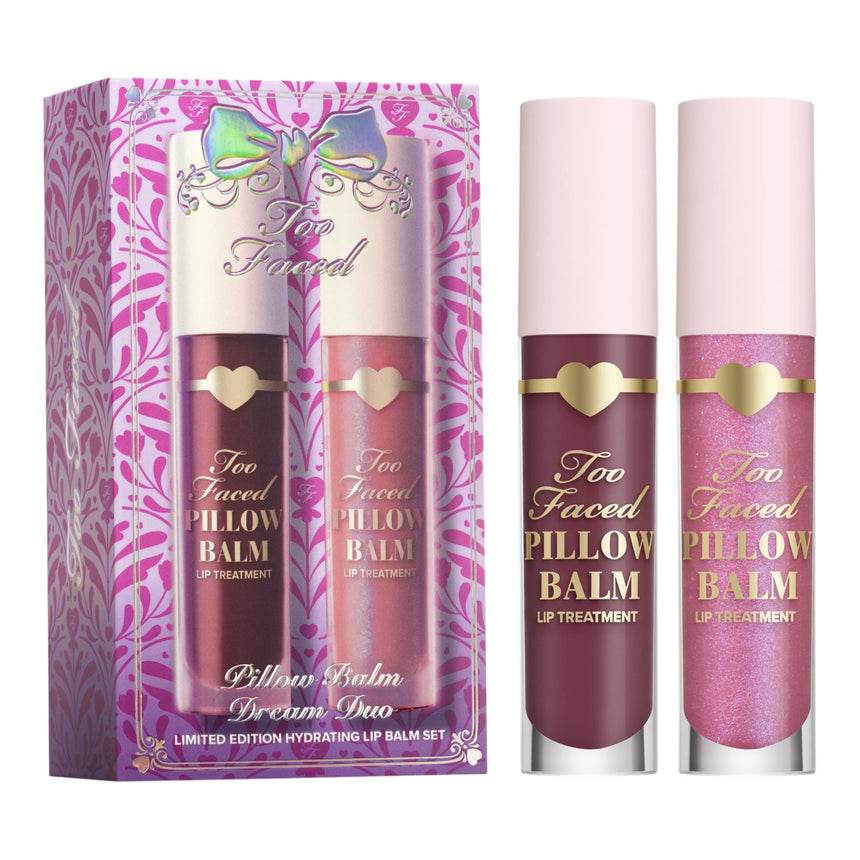 Dúo de Labiales Too Faced Pillow Balm Dream Duo
